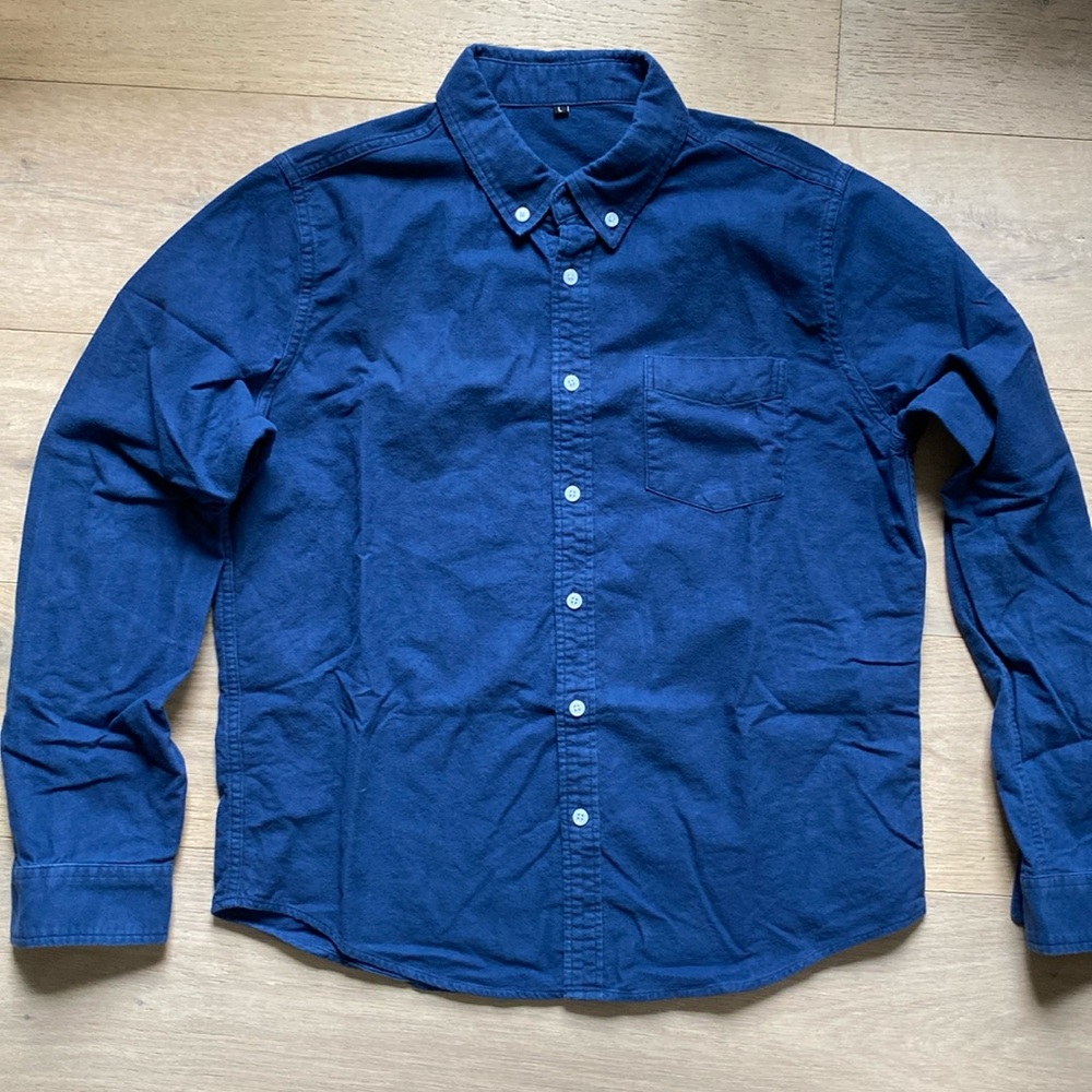 Jed North Blue Button Down